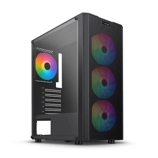 Gabinete Gamer ATX 4 Coolers ARGB Shadox ENK 5021