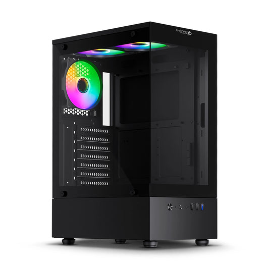 Gabinete Gamer ATX 4 Coolers ARGB Valente ENC 5011