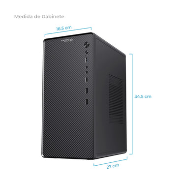 Gabinete Oficina MATX con Fuente de 230W Epsilon ENC 1018