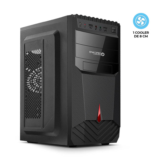 Gabinete Gamer ATX con Fuente de 230W Fortex ENK C2002