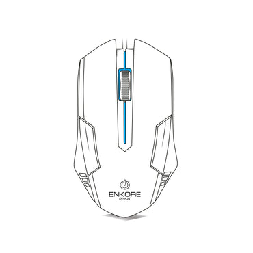 Mouse Oficina Alámbrico 1000DPI Pivot EKM 105