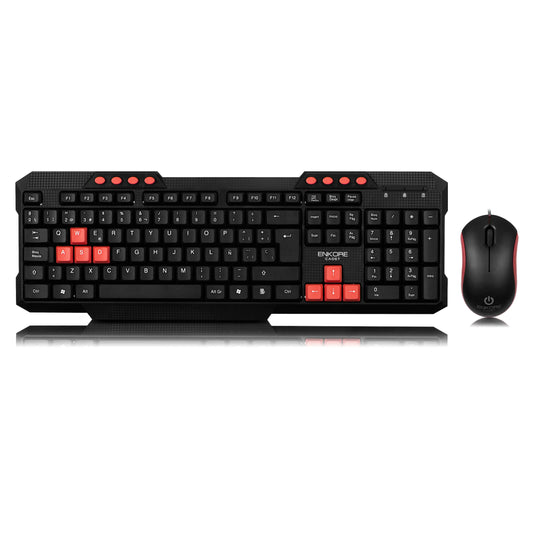 Kit Oficina Multimedia Alámbrico Teclado + Mouse Cadet ENT 315