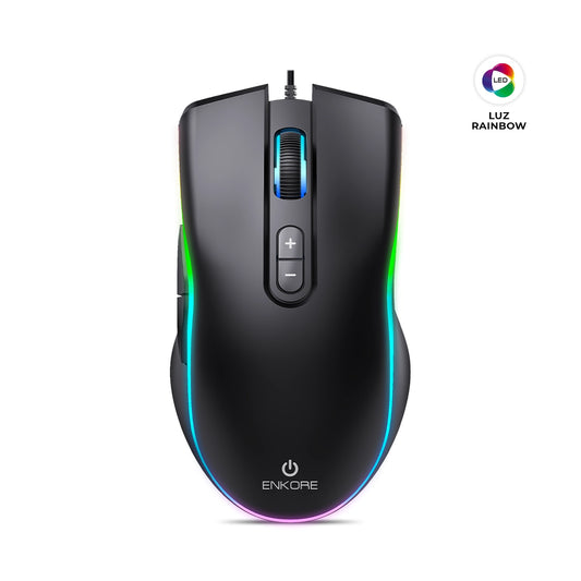 Mouse Gamer LED 7B 7200DPI Kingdom ENK M308
