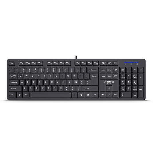 Teclado Oficina Multimedia Alámbrico Nitro ENK 302