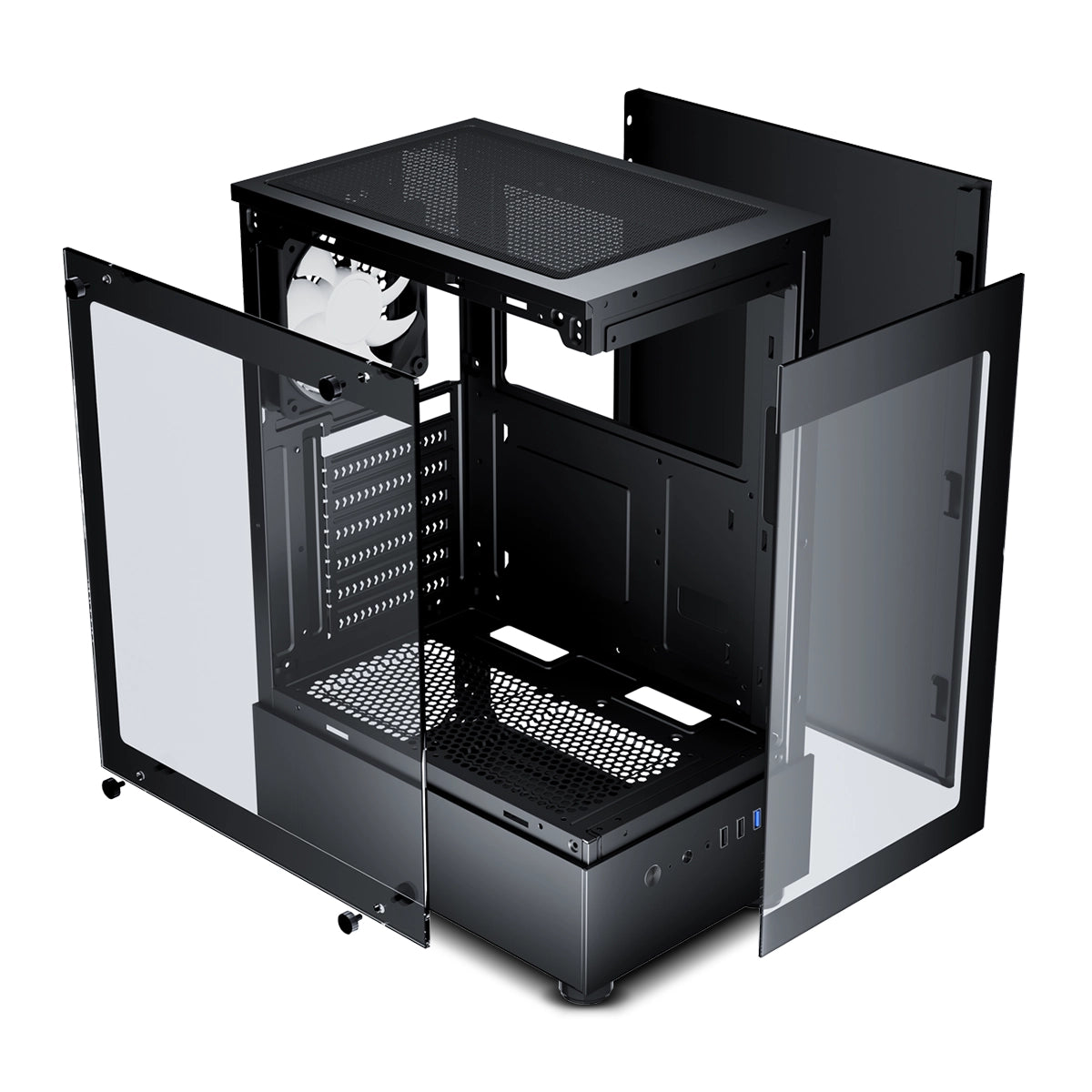 Gabinete Gamer ATX 4 Coolers ARGB Valente ENC 5011