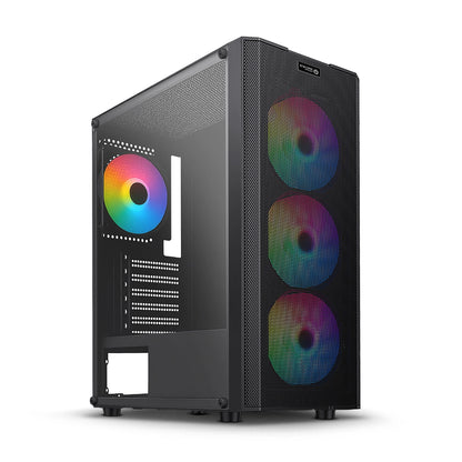 Gabinete Gamer ATX 4 Coolers ARGB Shadox ENK 5021