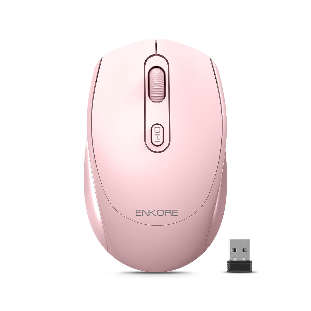 Mouse Oficina 3 Modos: BT/Inalámbrico/Recargable 1600DPI Xcaret 3 ENK M208