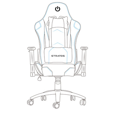 Silla Gamer 2D Stratos ENC GC1000