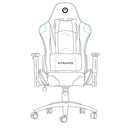 Silla Gamer 2D Stratos ENC GC1000
