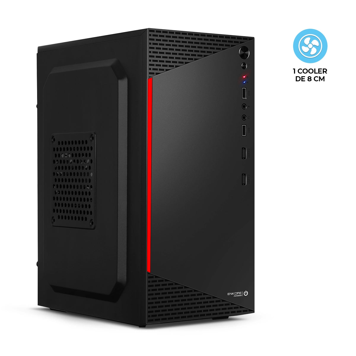 Gabinete Oficina MATX con Fuente de 230W Access ENC 1005