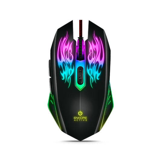 Mouse Gamer LED 6B 3200DPI Active EKM 300