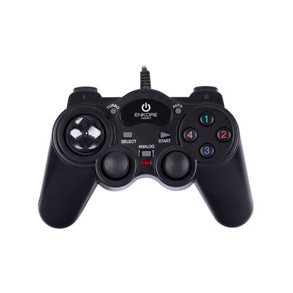 Gamepad USB con Vibración 14 Botones Addict ENK G300