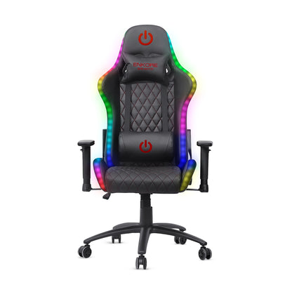 Silla Gamer Black Bravio ENC GC1002+RGB
