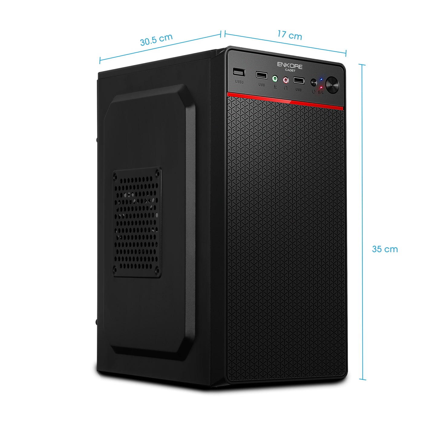 Gabinete Oficina MATX con Fuente de 230W Cadet ENC 1002