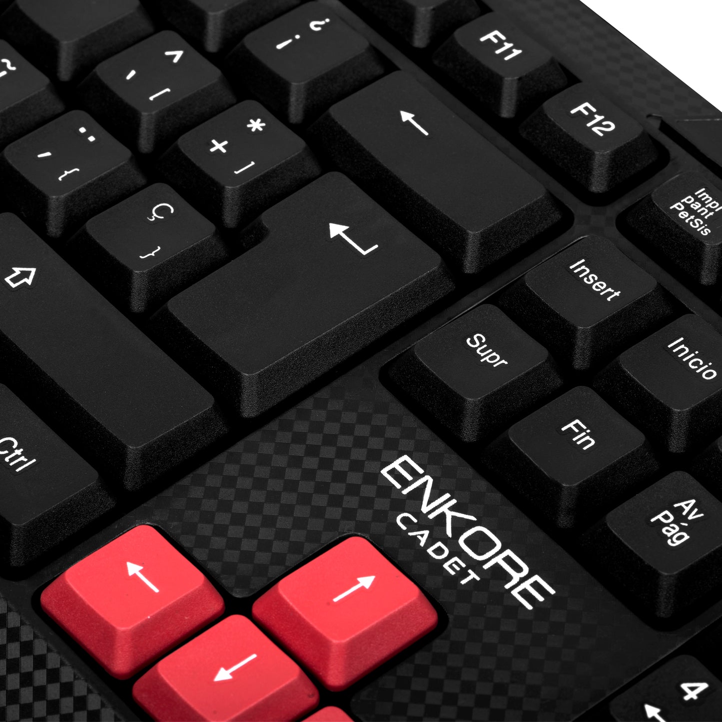 Teclado Oficina Multimedia Cadet ENK 515