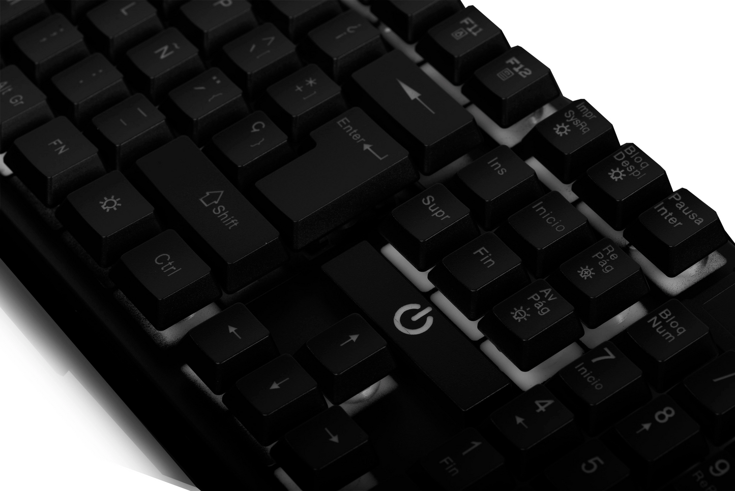 Kit Gamer 3 en 1 Teclado+Mouse+Pad Bravio ENT G1000-3