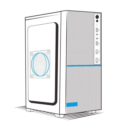 Gabinete Oficina MATX con Fuente de 230W Urban ENC 1013