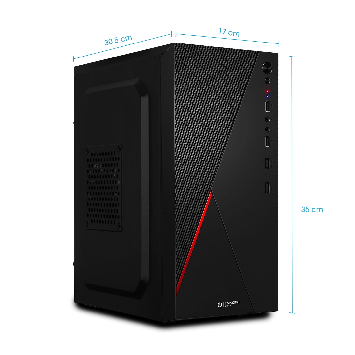 Gabinete Oficina MATX con Fuente de 230W Urban ENC 1013