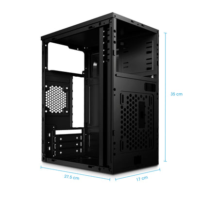 Gabinete Oficina MATX con Fuente de 230W Nitro ENC 1000