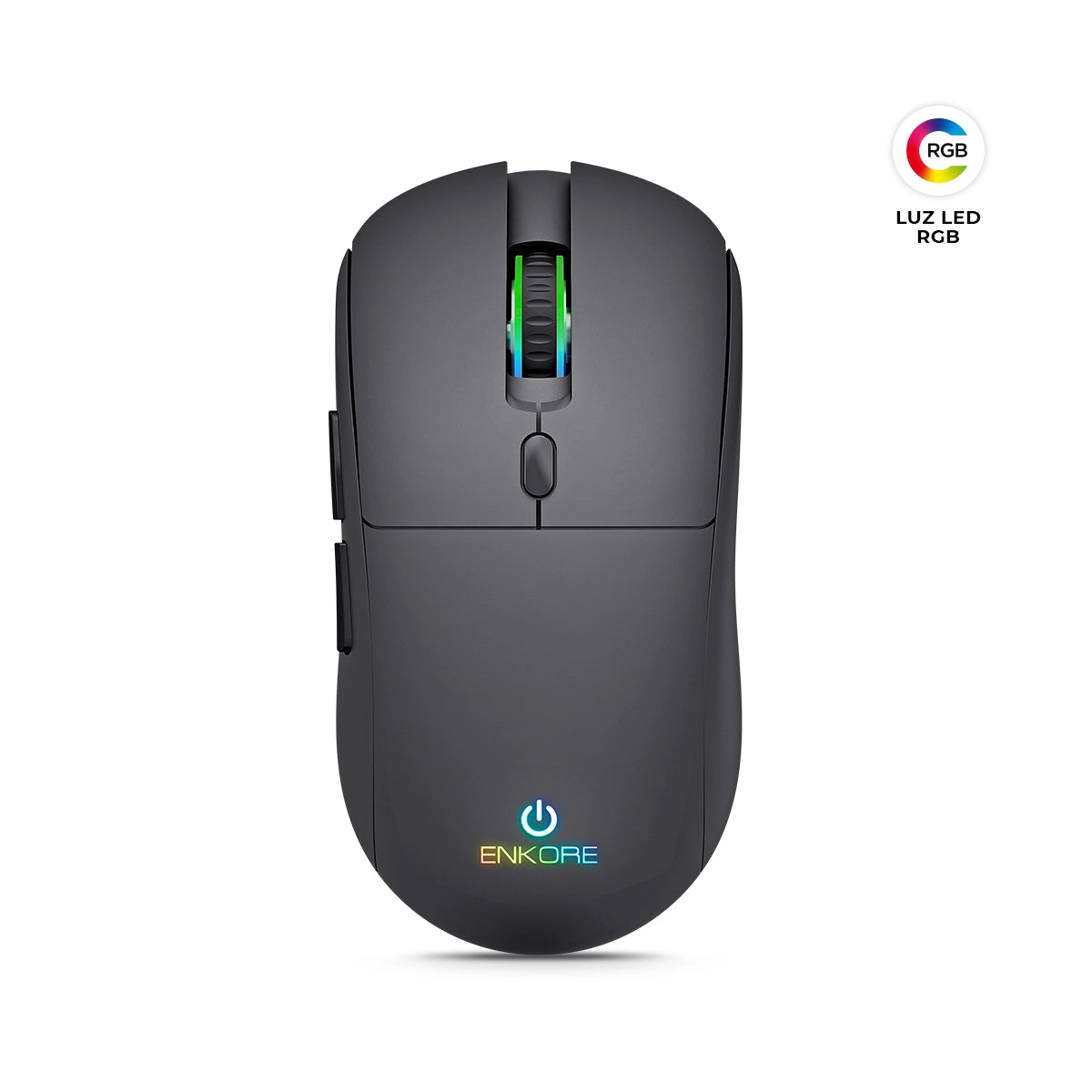 Mouse Gamer 3 Modos: BT/Inalámbrico/Recargable 3200DPI Falcon 3 EKM M322-3m