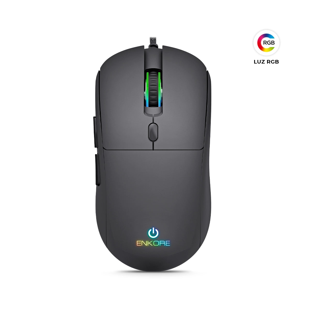 Mouse Gamer LED 7B 7200DPI Falcon ENK M321