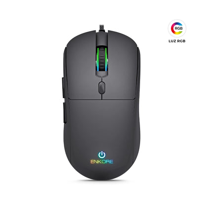 Mouse Gamer LED 7B 7200DPI Falcon ENK M321