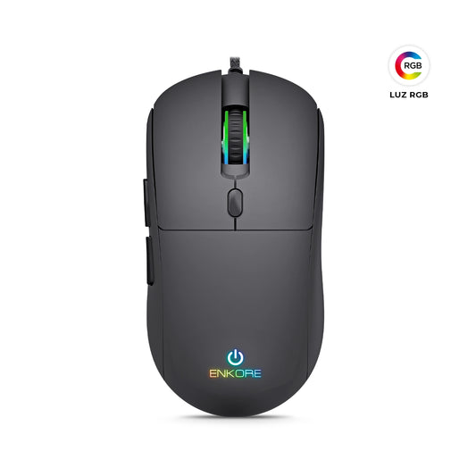 Mouse Gamer LED 7B 7200DPI Falcon ENK M321