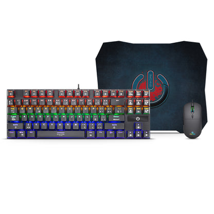 Kit Gamer 3 en 1 Teclado+Mouse+Pad Falcon ENT G2000-3