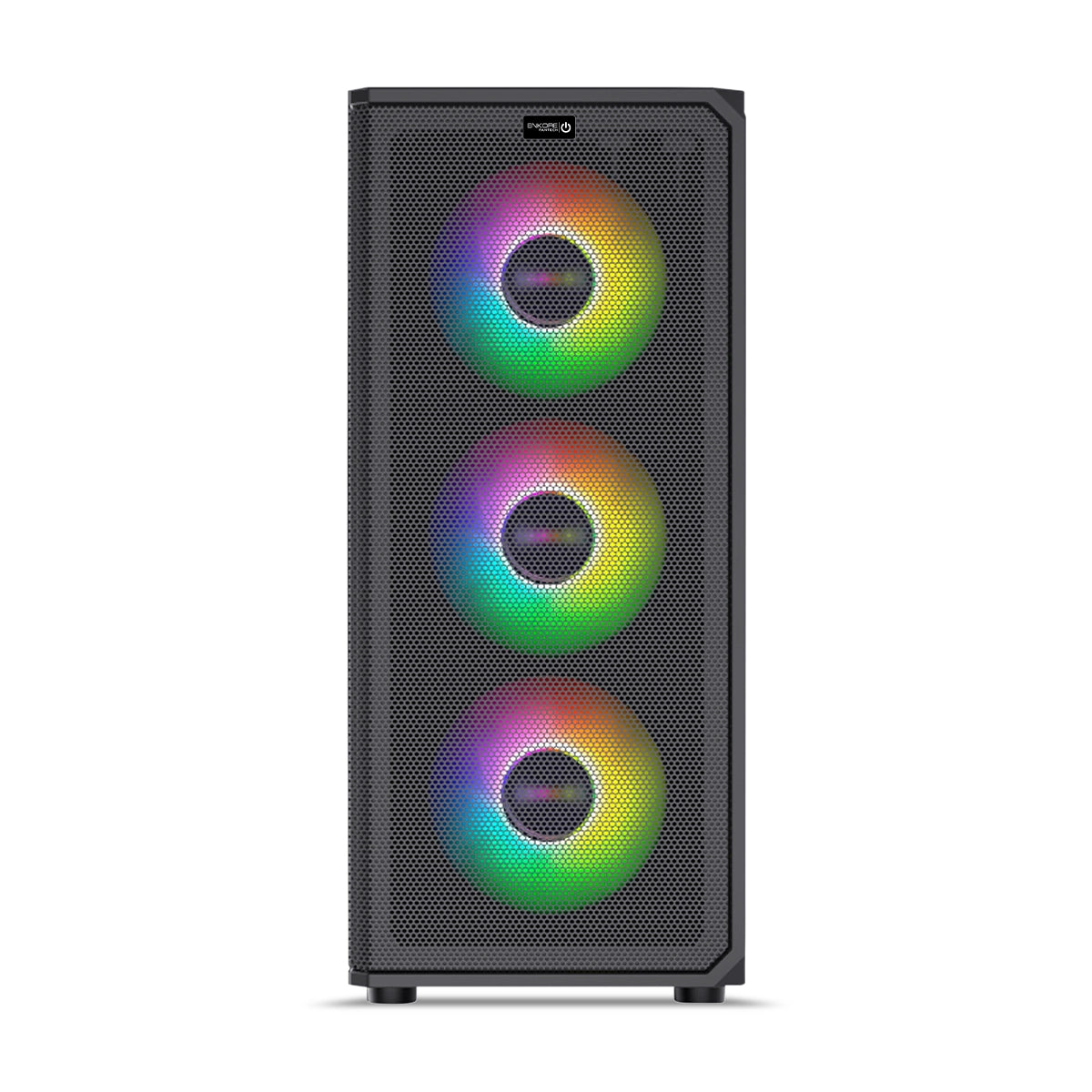 Gabinete Gamer ATX 4 Coolers ARGB Fantech ENK 5013