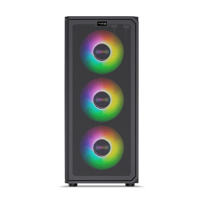 Gabinete Gamer ATX 4 Coolers ARGB Fantech ENK 5013