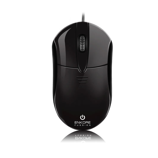 Mouse Oficina Alámbrico 1000DPI Fussion EKM 113