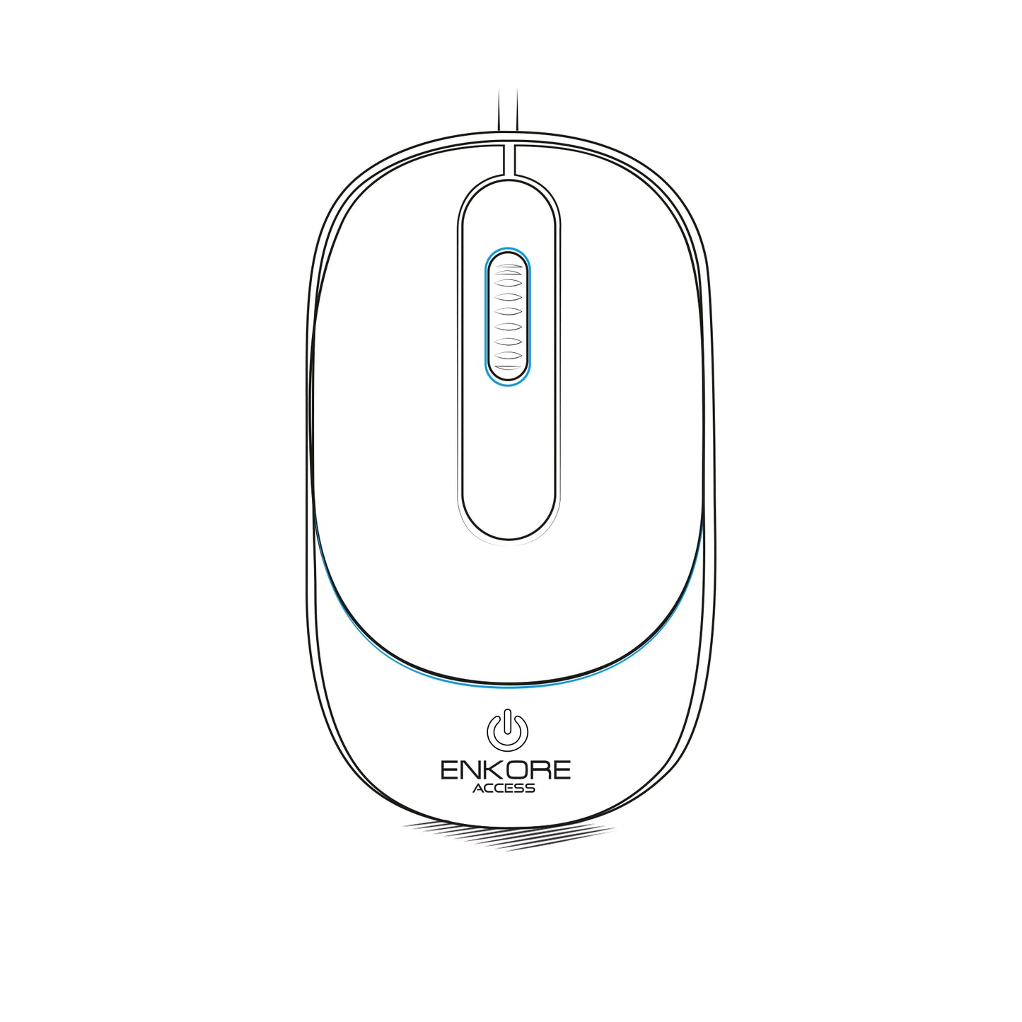 Mouse Óptico 1200DPI Access EKM 134