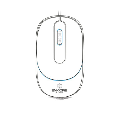 Mouse Óptico 1200DPI Access EKM 134