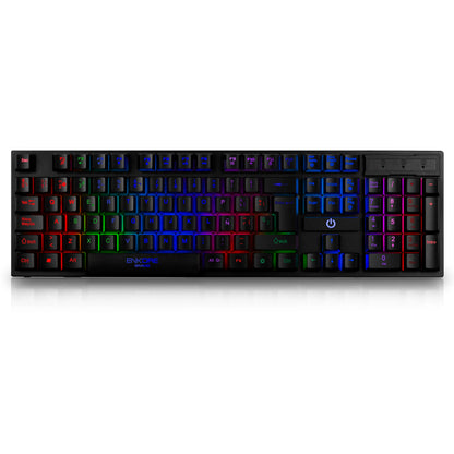Kit Gamer 5 en 1 Teclado+Parlante+Auricular+Mouse+Pad Bravio ENT G1000-5