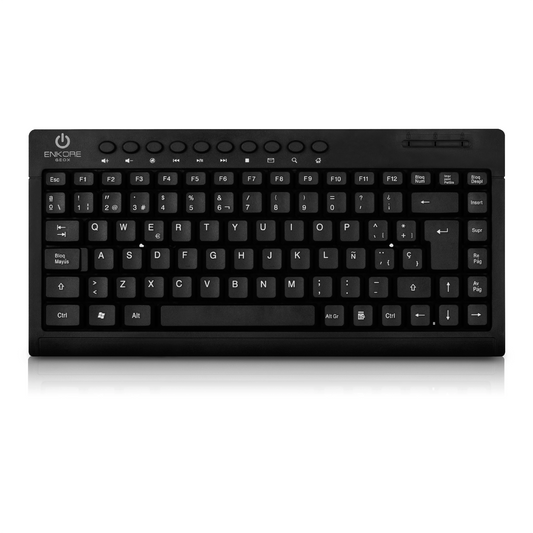 Teclado Oficina Multimedia Slim Geox ENK303