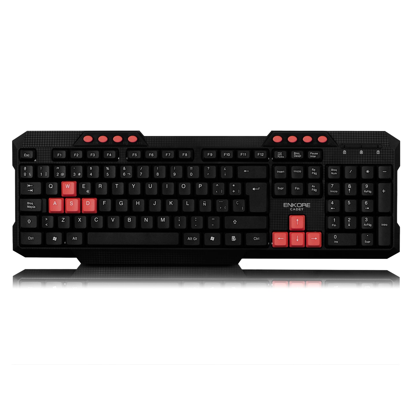 Kit Oficina Multimedia Alámbrico Teclado + Mouse Cadet ENT 315