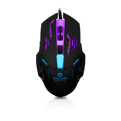 Mouse Gamer LED 6B 3600DPI Bravio EKM 313