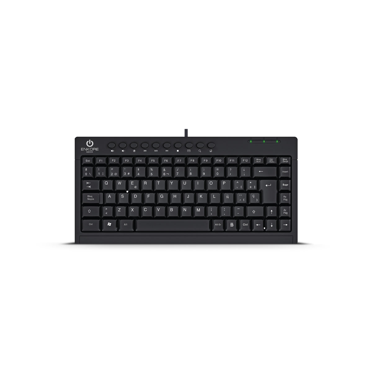 Teclado Oficina Slim Alámbrico Geox ENK 303