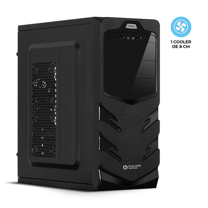 Gabinete Oficina MATX con Fuente de 230W Mistique ENK C2001