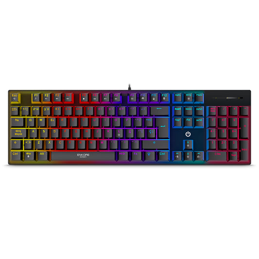 Teclado Gamer Mecánico Rainbow LED Patriot+ ENK 1013+