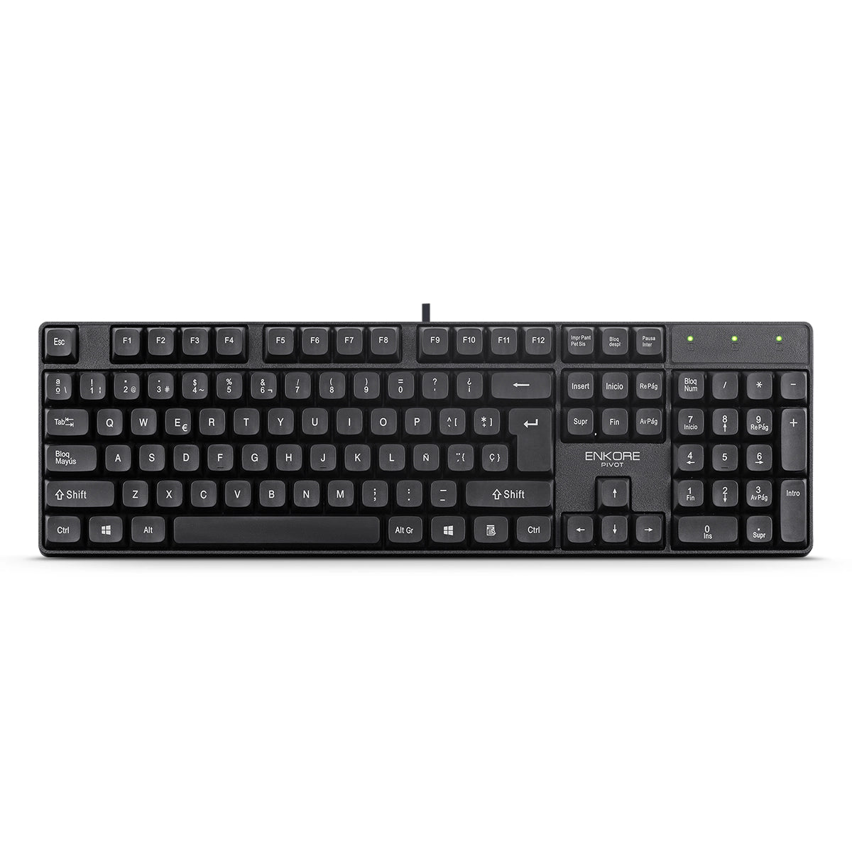 Teclado Oficina Alámbrico Pivot ENK 301