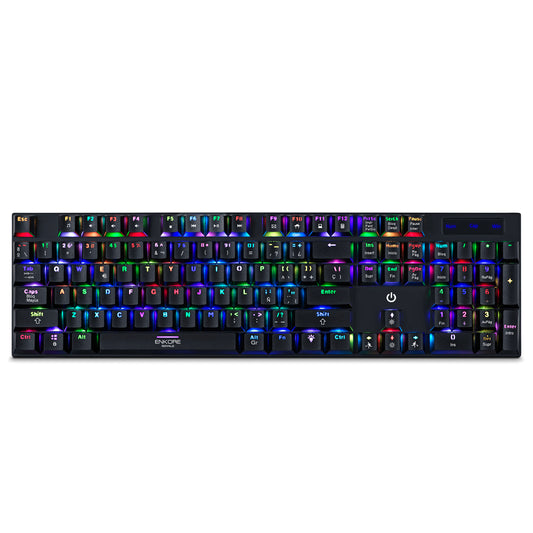Teclado Gamer Mecánico RGB Royale ENK 1003