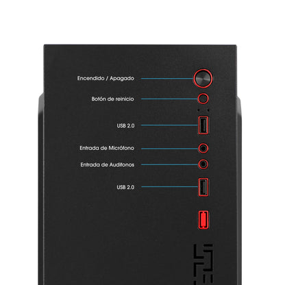 Gabinete Oficina MATX con Fuente de 230W Ultra ENC 1001