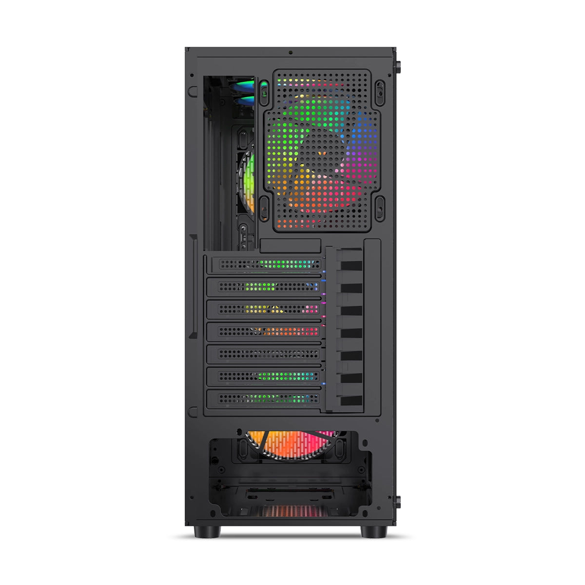 Gabinete Gamer ATX 4 Coolers ARGB Vibrant ENK 5005