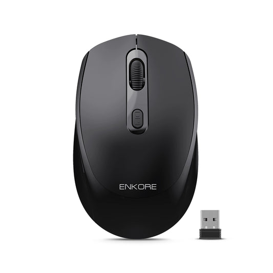 Mouse Oficina 3 Modos: BT/Inalámbrico/Recargable 1600DPI Xcaret 3 ENK M208