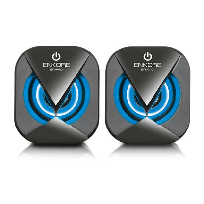 Kit Gamer 5 en 1 Teclado+Parlante+Auricular+Mouse+Pad Bravio ENT G1000-5