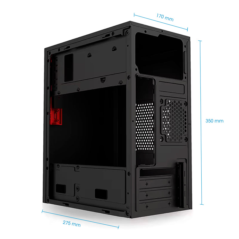 Gabinete Oficina MATX con Fuente de 230W Ultra ENC 1001