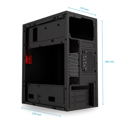 Gabinete Oficina MATX con Fuente de 230W Ultra ENC 1001