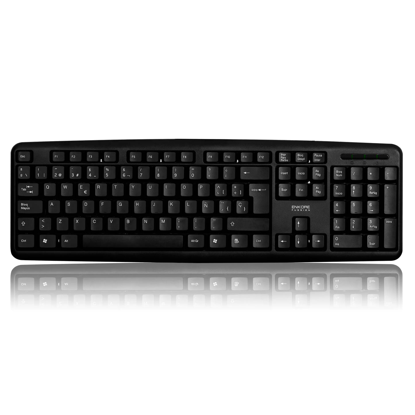 Kit Oficina Alámbrico Teclado + Mouse Fussion ENT 502