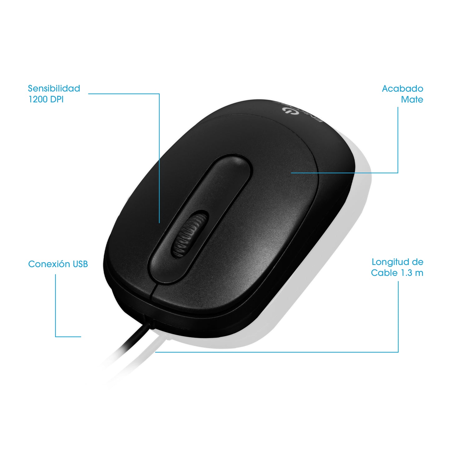Mouse Óptico 1200DPI Access EKM 134